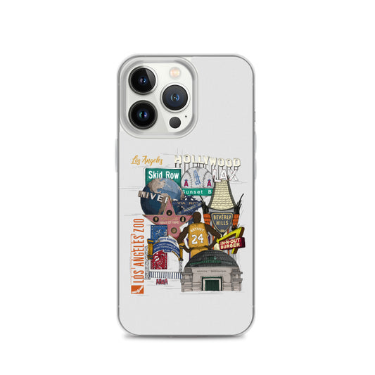 Los Angeles Graphic iPhone Case