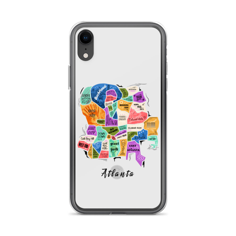 ATL map iPhone Case