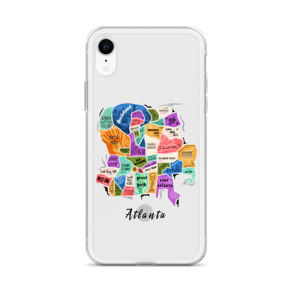 ATL map iPhone Case