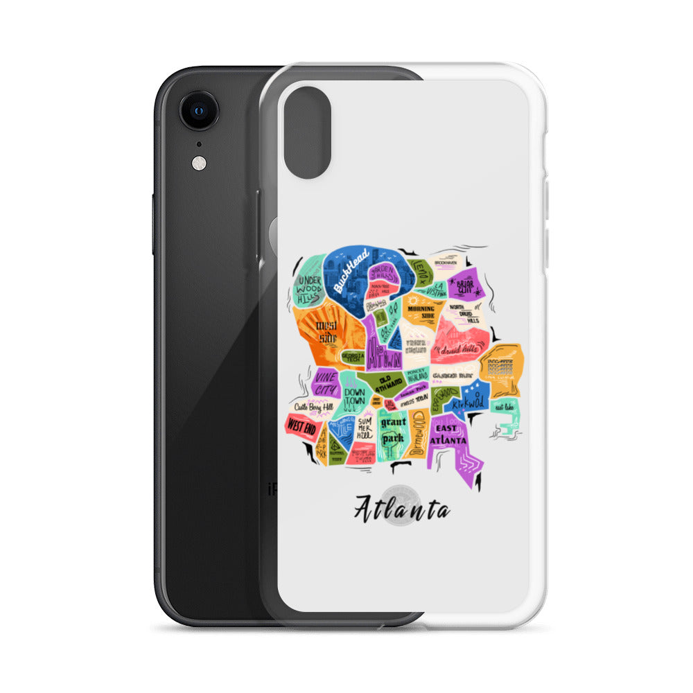 ATL map iPhone Case