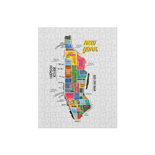NYC map Jigsaw puzzle