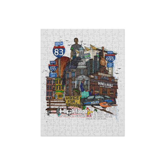 Baltimore graphic Jigsaw puzzle (250pc)
