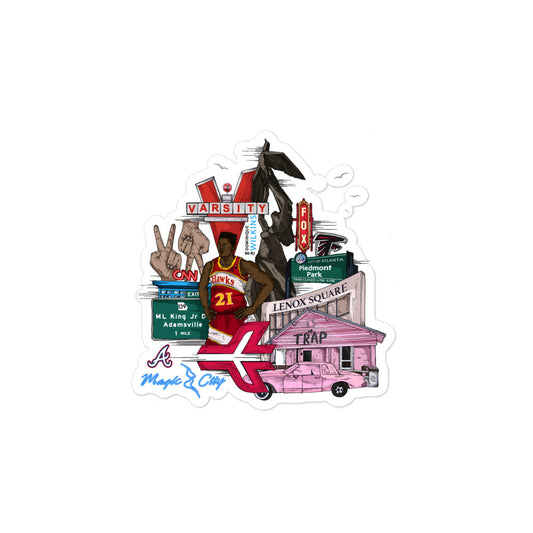 ATL graphic stickers