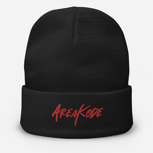 AreaKode Beanie (red)