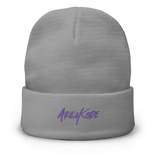 AreaKode beanie (purple)