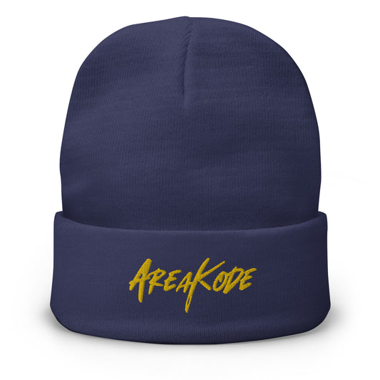 AreaKode Beanie (gold)