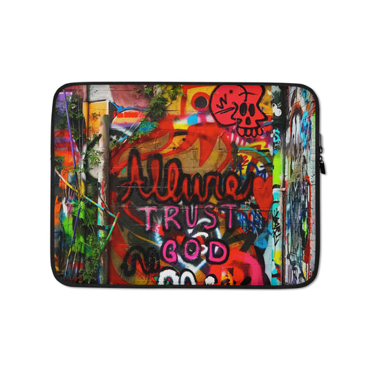 Trust God Laptop Sleeve