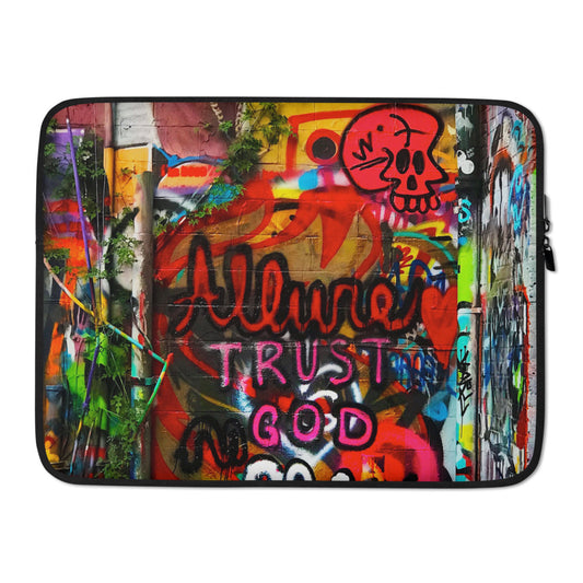 Trust God Laptop Sleeve