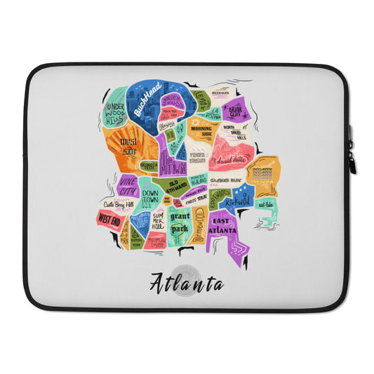 ATL map Laptop Sleeve