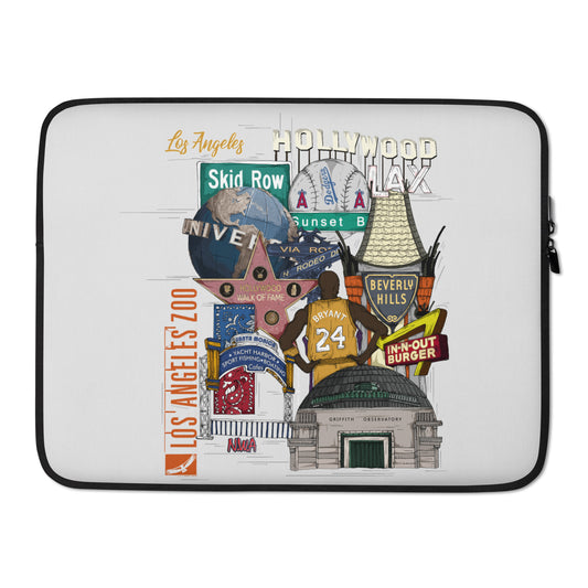 Los Angeles Graphic Laptop Sleeve