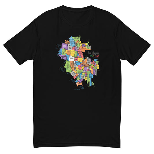 M| Los Angeles Map T Shirt
