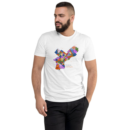 M| Philly Map t shirt