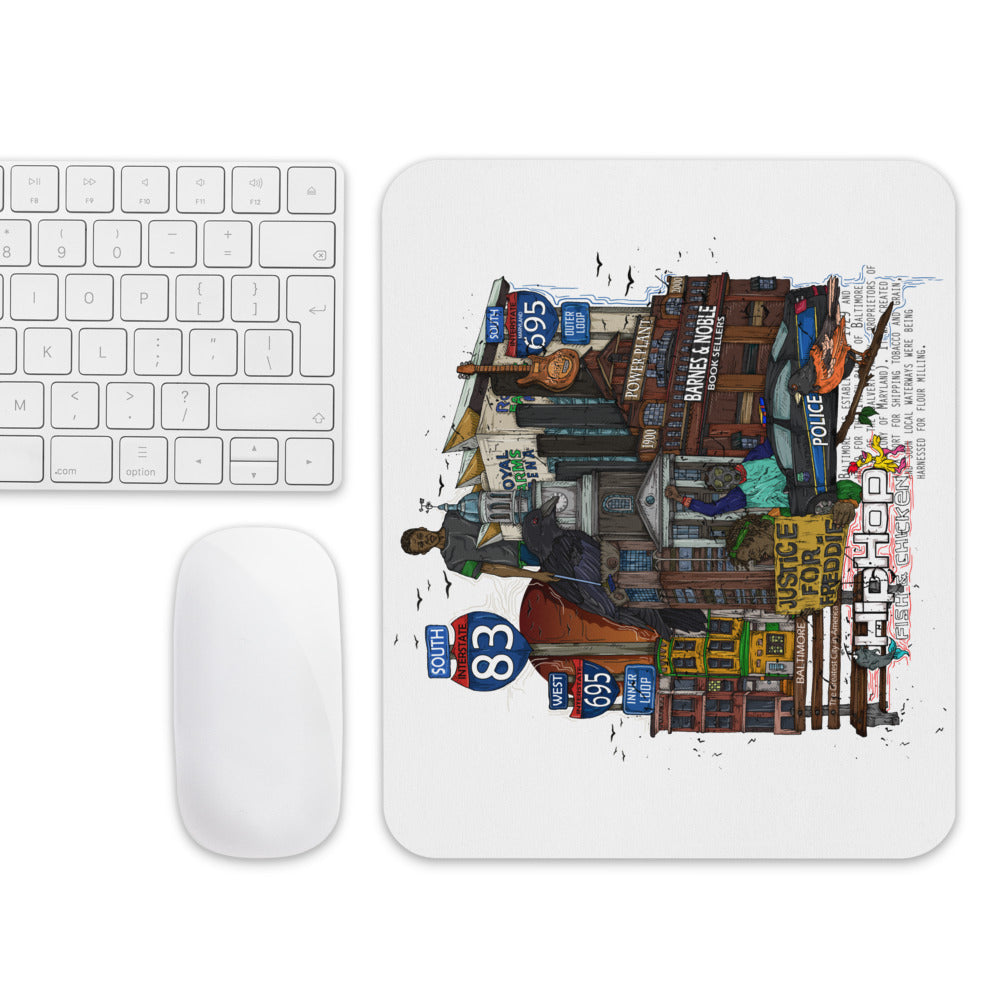 Baltimore Graphic Mouse Pad