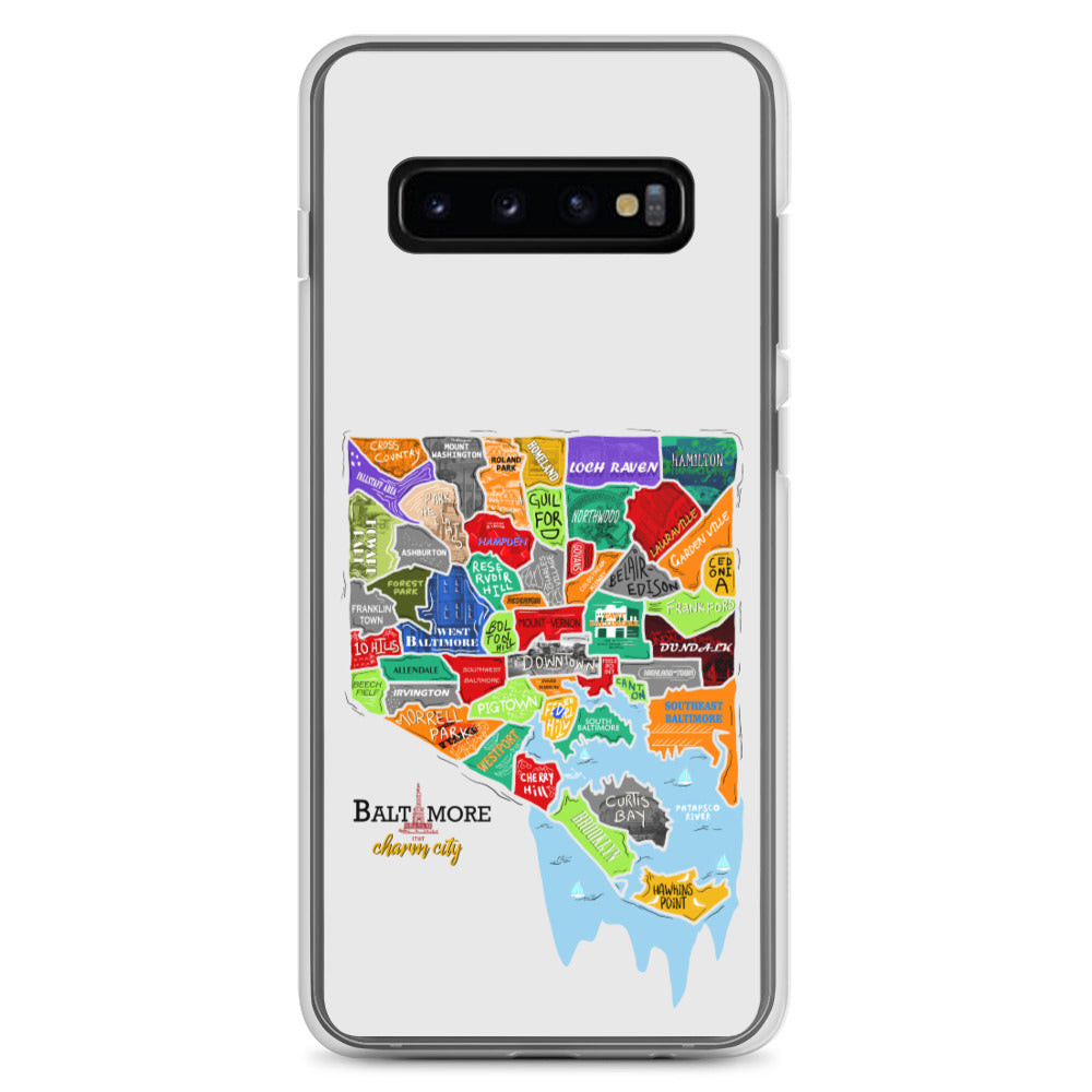 Baltimore map Samsung Case