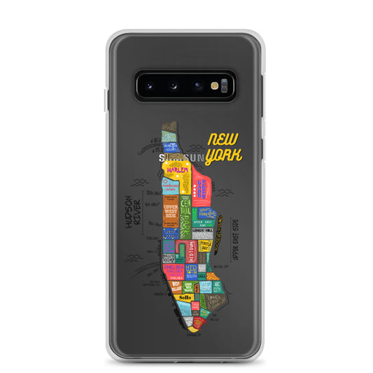 NYC map Samsung Case