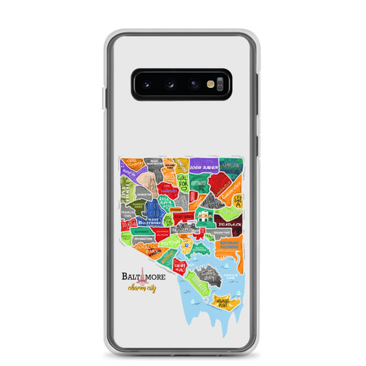 Baltimore map Samsung Case