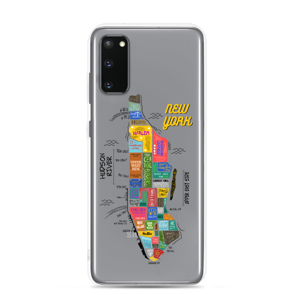 NYC map Samsung Case