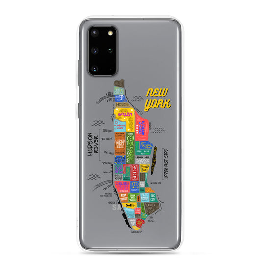 NYC map Samsung Case