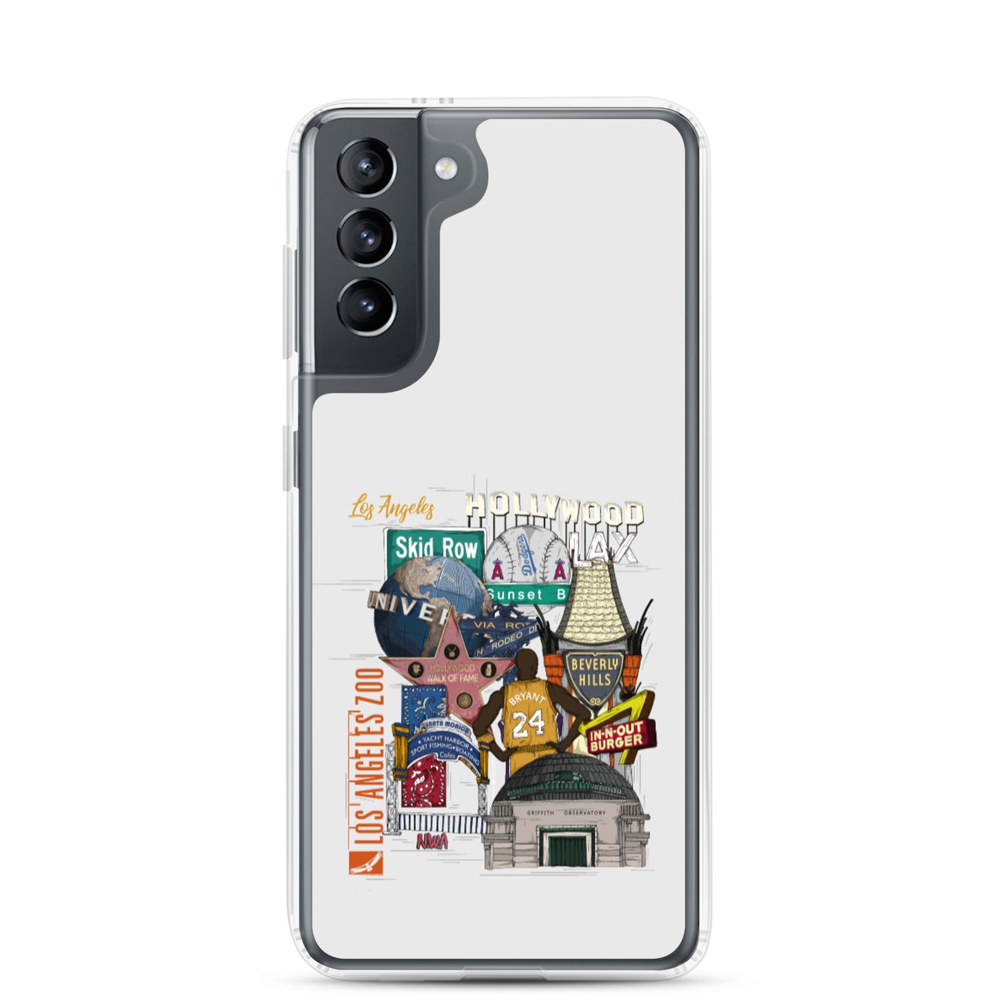 Los Angeles Graphic Samsung Case