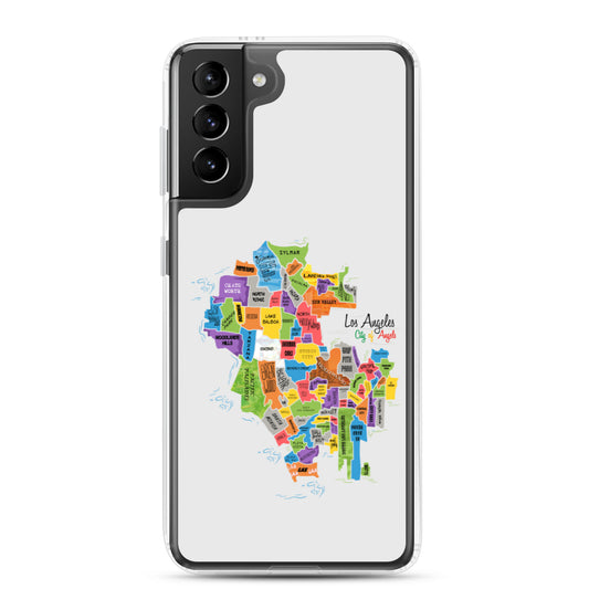 Los Angeles Map Samsung Case