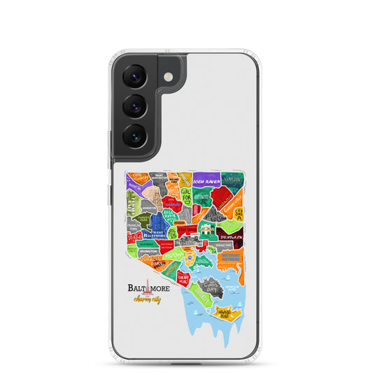 Baltimore map Samsung Case