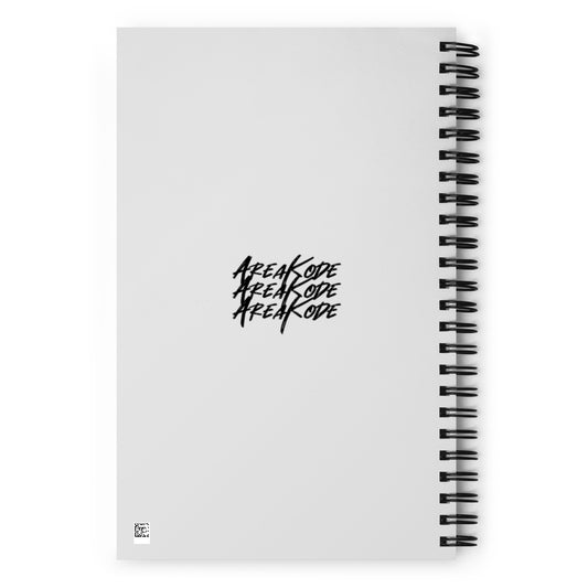 Baltimore map Spiral notebook