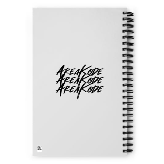 Philly Map Spiral notebook