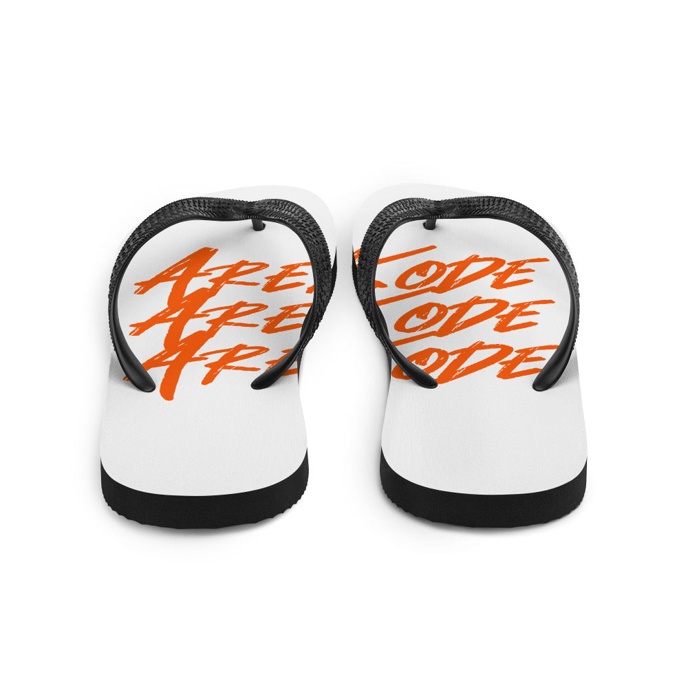 Areakode 3x Flip Flops (orange)