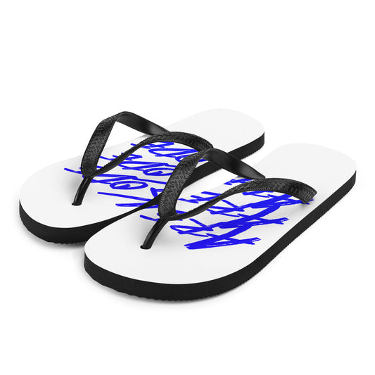 Areakode 3x Flip Flops (blue)