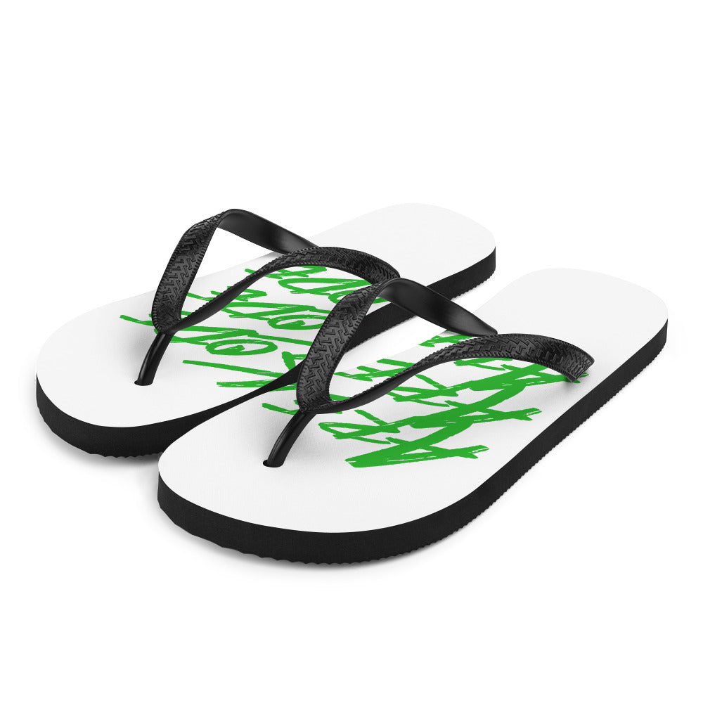 Areakode 3x Flip Flops (green)