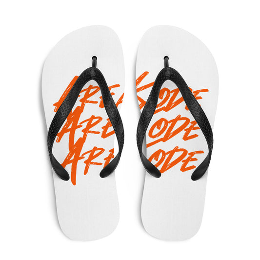 Areakode 3x Flip Flops (orange)