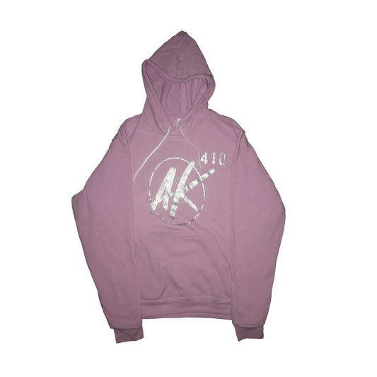 AK410 Pullover - Pink/Silver