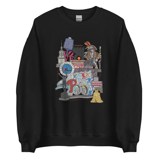 Philly Graphic Crewneck (unisex)