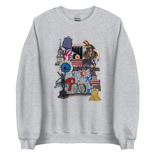 Philly Graphic Crewneck (unisex)