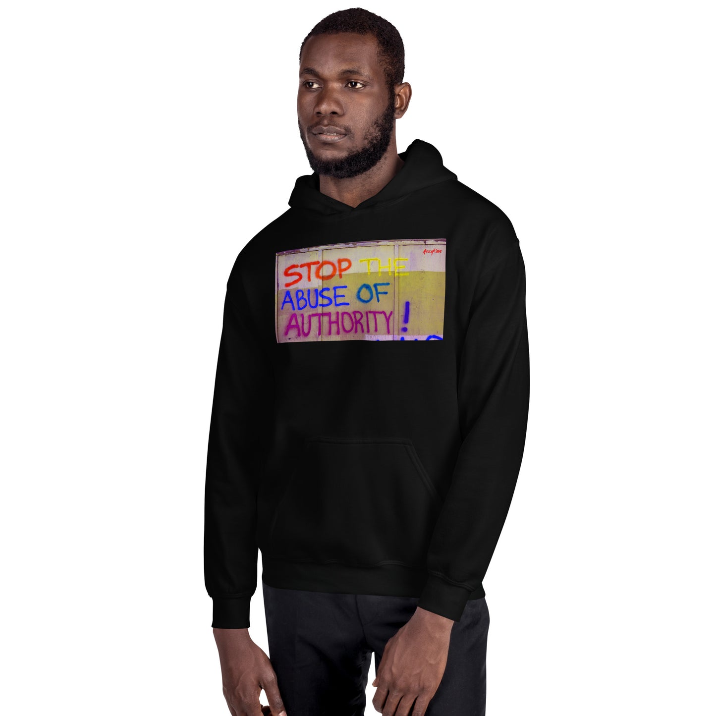 STOP ABUSE OF AUTHORITY Hoodie (unisex)