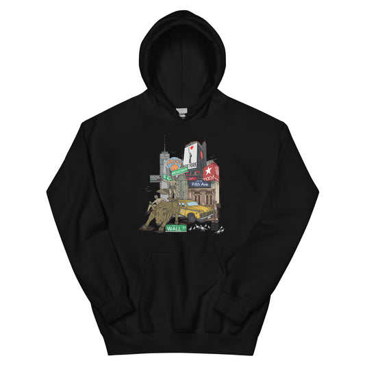 NYC graphic Hoodie (unisex)