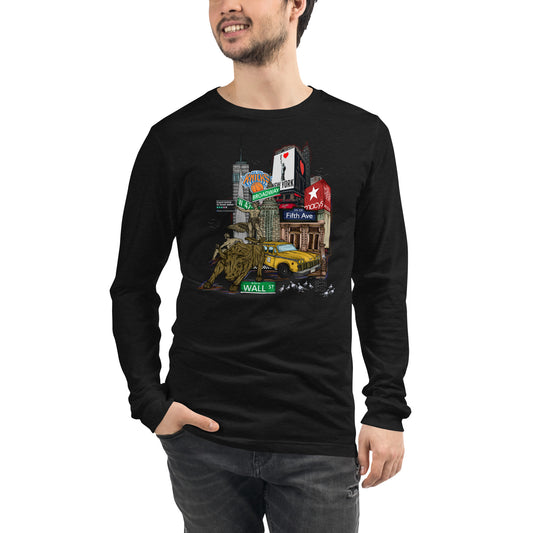 NYC Long Sleeve Tee (unisex)