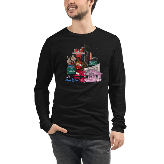 ATL graphic Long Sleeve Tee (unisex)