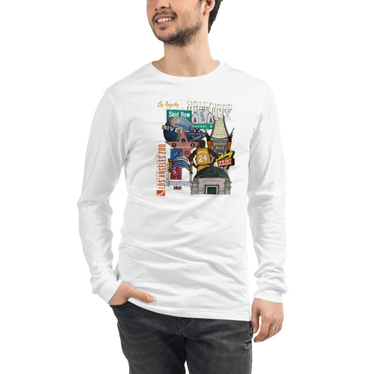 Los Angeles Graphic Long Sleeve Tee (unisex)